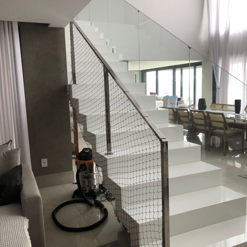Rede de Proteção para Escadas