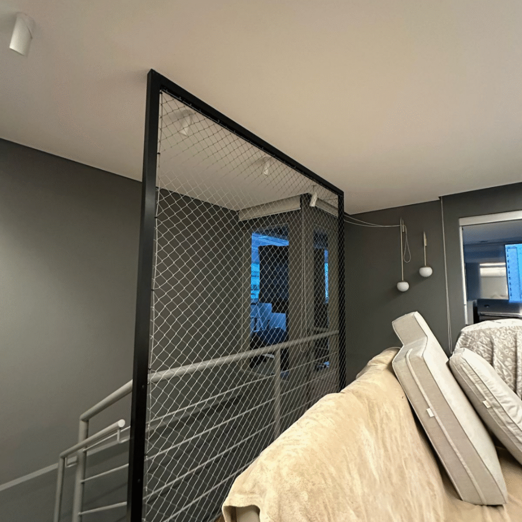 Rede de Proteção para Escadas