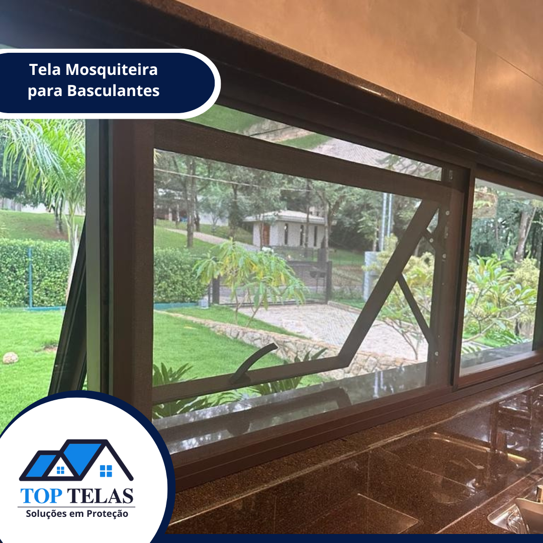 tela mosquiteira para janela basculante