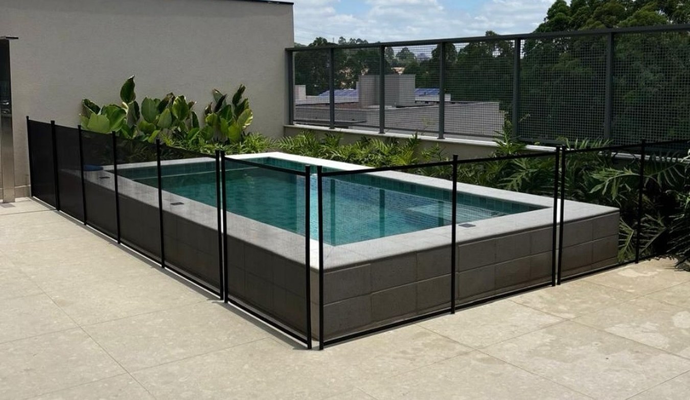 Cercamento de piscina Top Telas BH