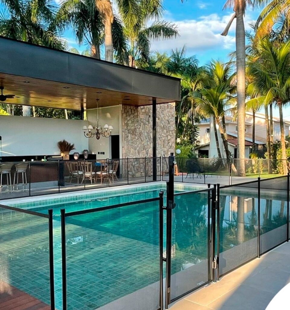 Cercamento de piscina Top Telas BH