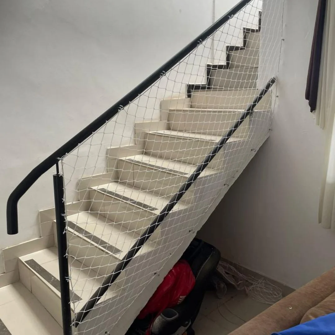 Rede de Proteção para Escadas